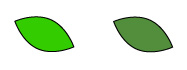 パーソナルカラー　ウォーム（イエローベース）　緑